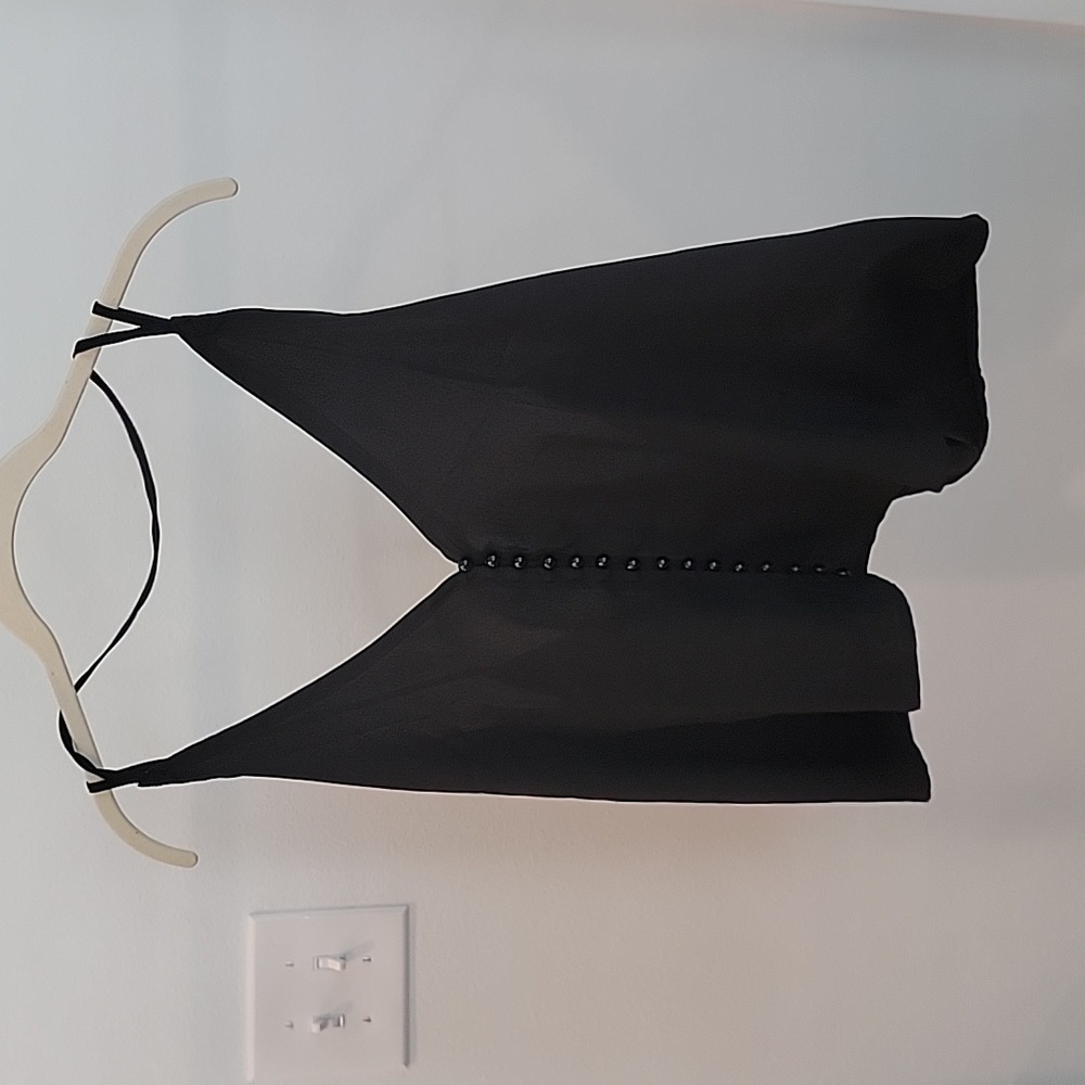 Open back flowy top